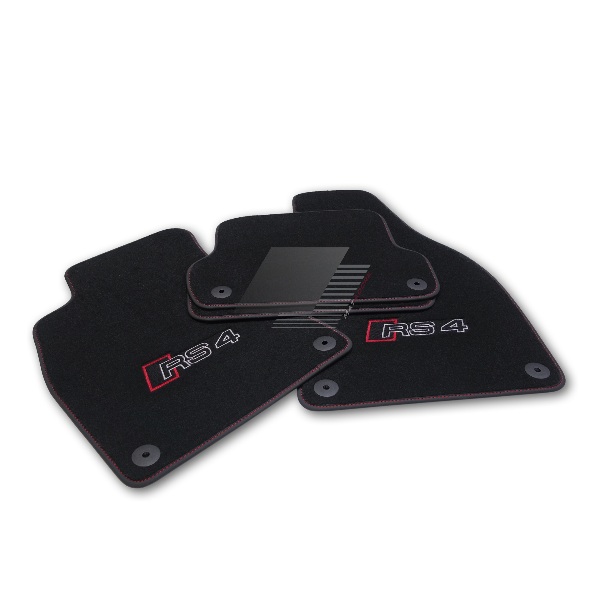 Audi A4 B8 Floor Mats 2008-2015 #RS4 Middle